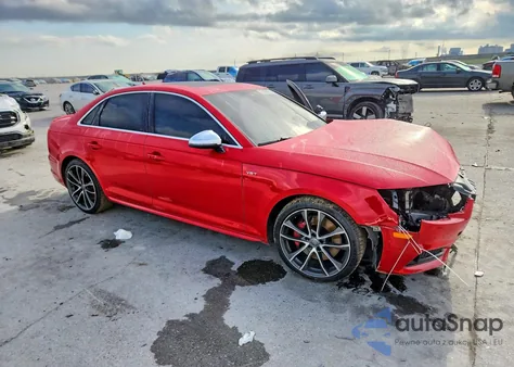2018 Audi S4 Premium Plus z USA, uszkodzony, nr VIN WAUB4AF49JA003467